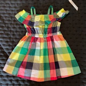 Janie and Jack Plaid Dress 12-18m